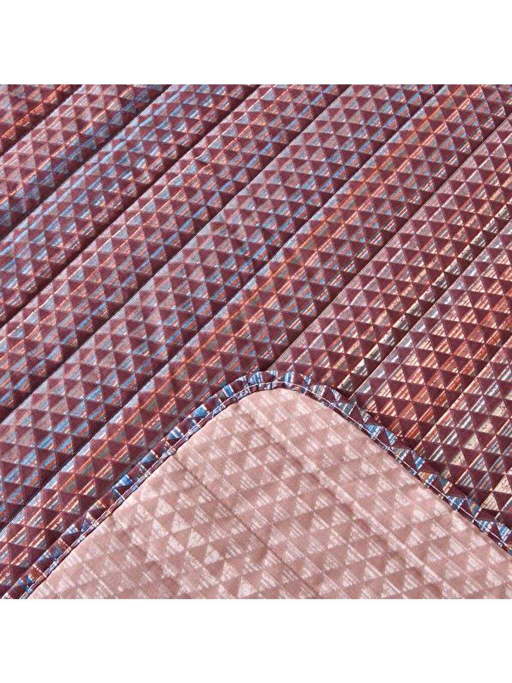 Karışık Soft Mina Çift Kişilik Yatak Örtüsü - Renkli - 200x230 cm-3