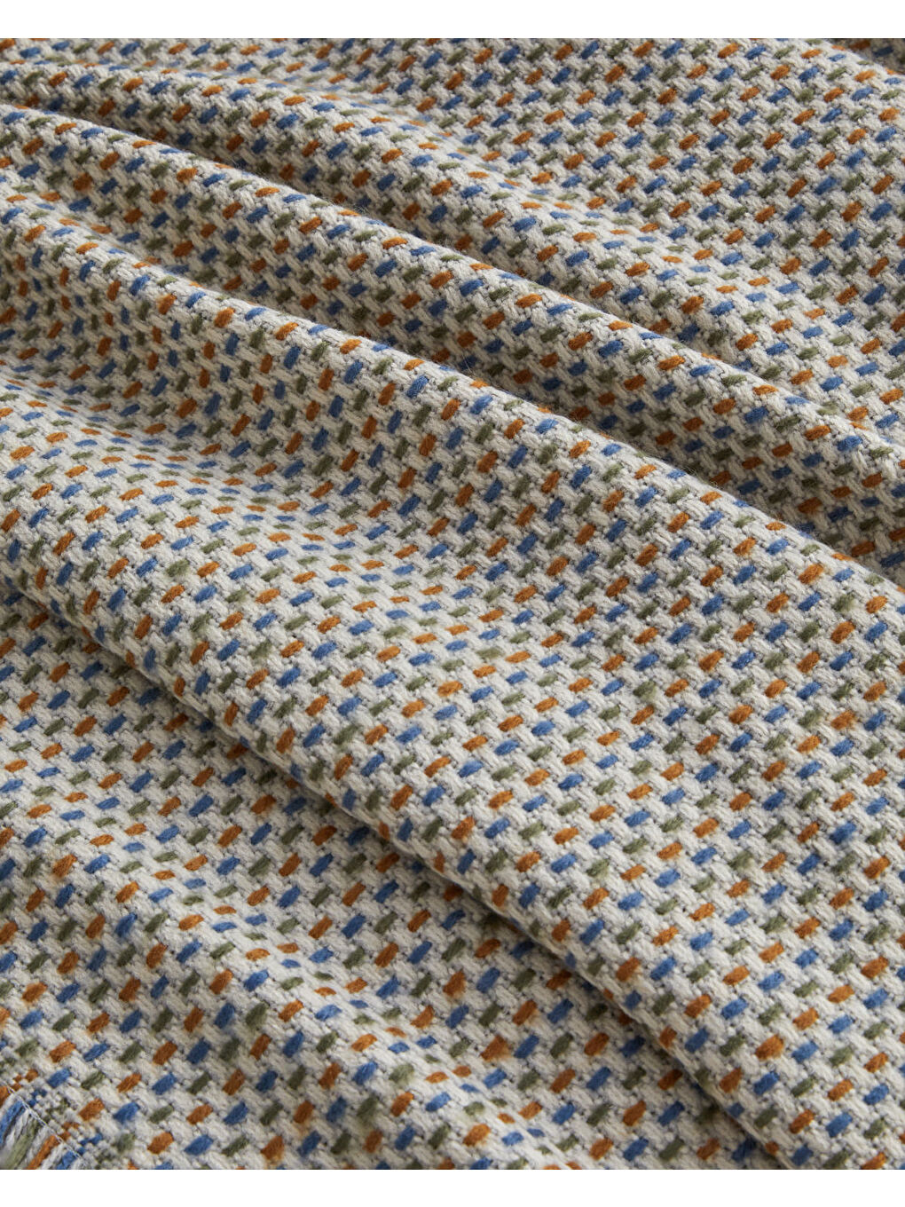 Vintage Paisley Koltuk Şalı 140x170 cm Yeşil-2