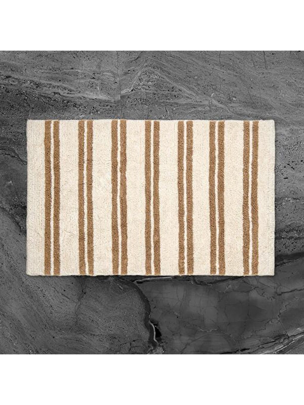 Evidea Soft Renata Banyo Paspası - Beyaz - 60x100 cm - 3