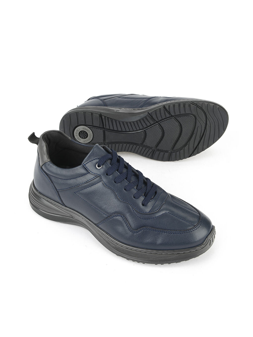 Erkek Hakiki Deri Ayakkabı 1531002Z2089 Lacivert-3