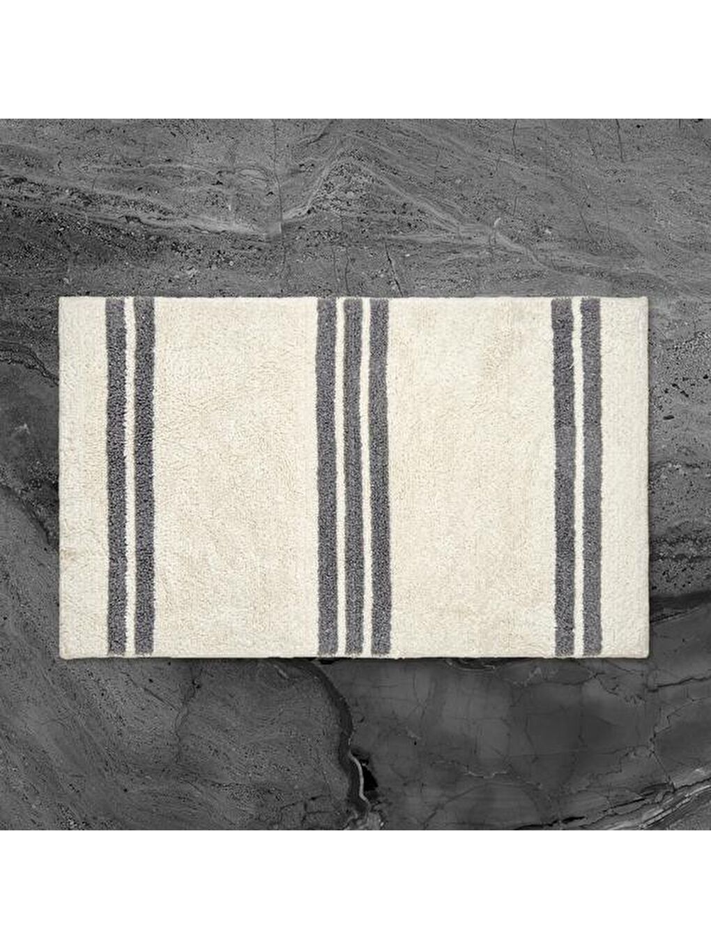 Evidea Soft Lucia Banyo Paspası - Beyaz - 60x100 cm - 4