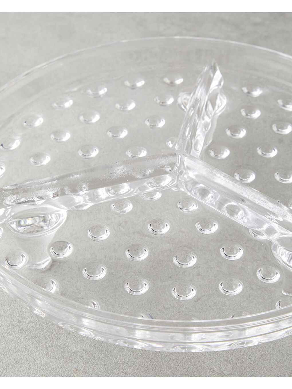 Renksiz Bubble Cam 3 Bölmeli Sunumluk 22x5 cm Şeffaf-2