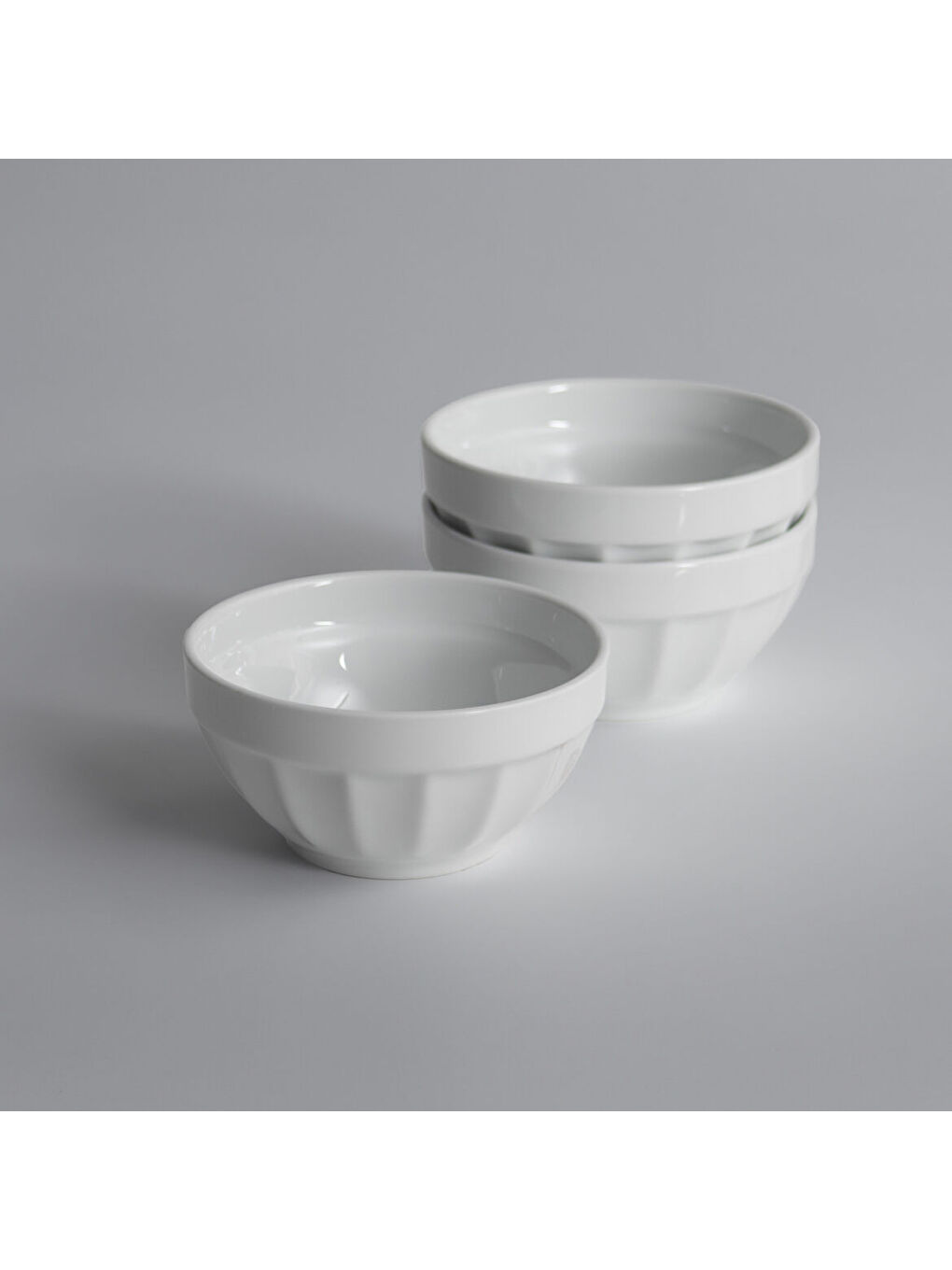 Ekru Buse 3 Parça 10 Cm Kase-2