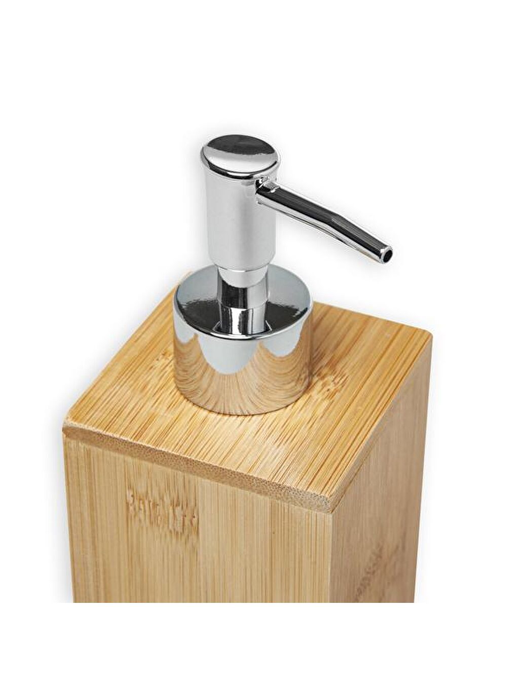 Kahverengi Bambu Sıvı Sabunluk-1