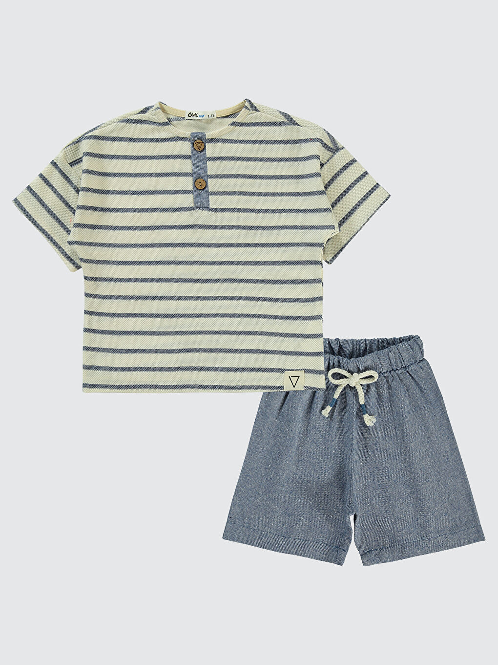 Boys Erkek Çocuk Takım 2-5 Yaş İndigo