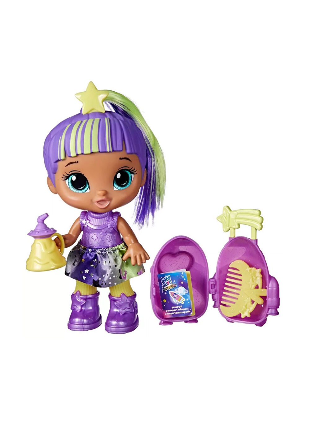 Baby Alive Renksiz Star Besties Sevimli Luna F7360 - 1