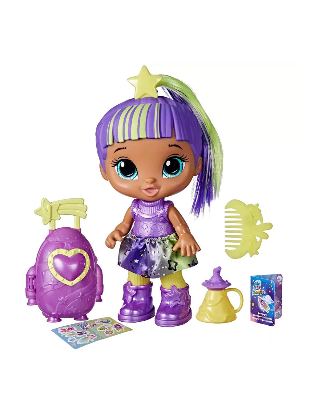 Baby Alive Renksiz Star Besties Sevimli Luna F7360 - 2