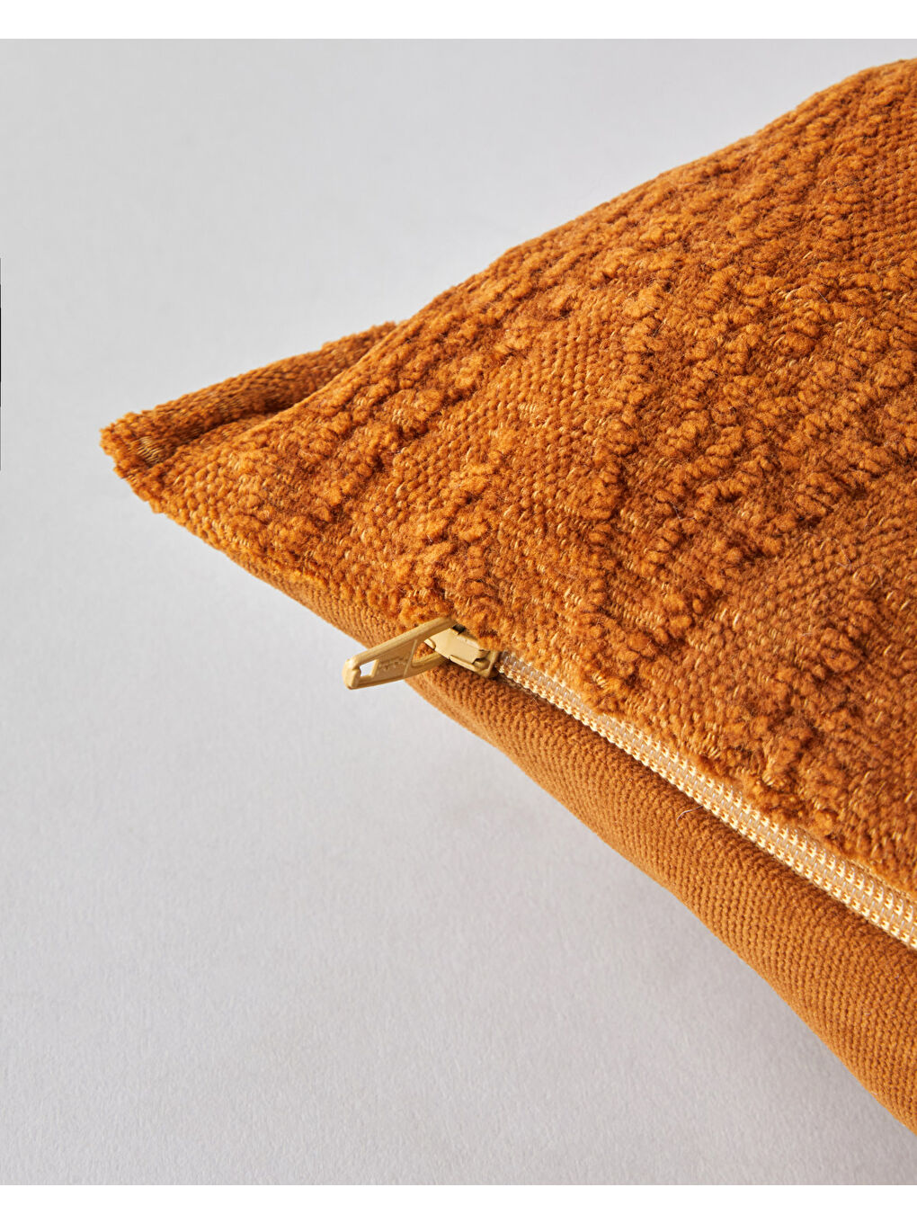 Sarı Amelie Dekoratif Kırlent 35x55 cm Hardal-1