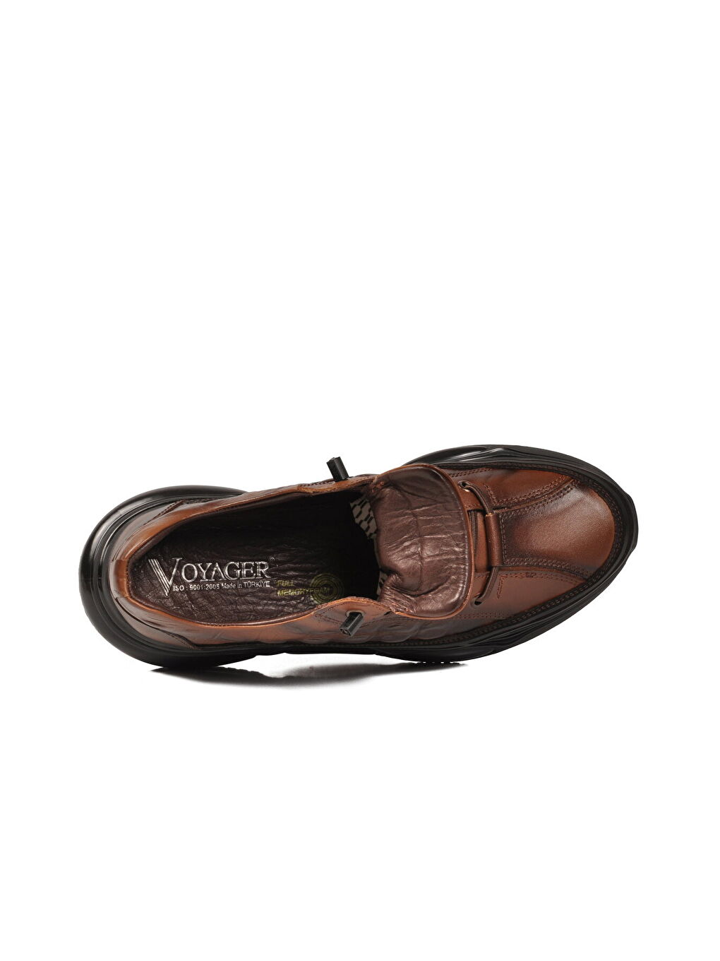 Kahverengi Taba Hakiki Deri Erkek Casual Ayakkabı 6900 M-3