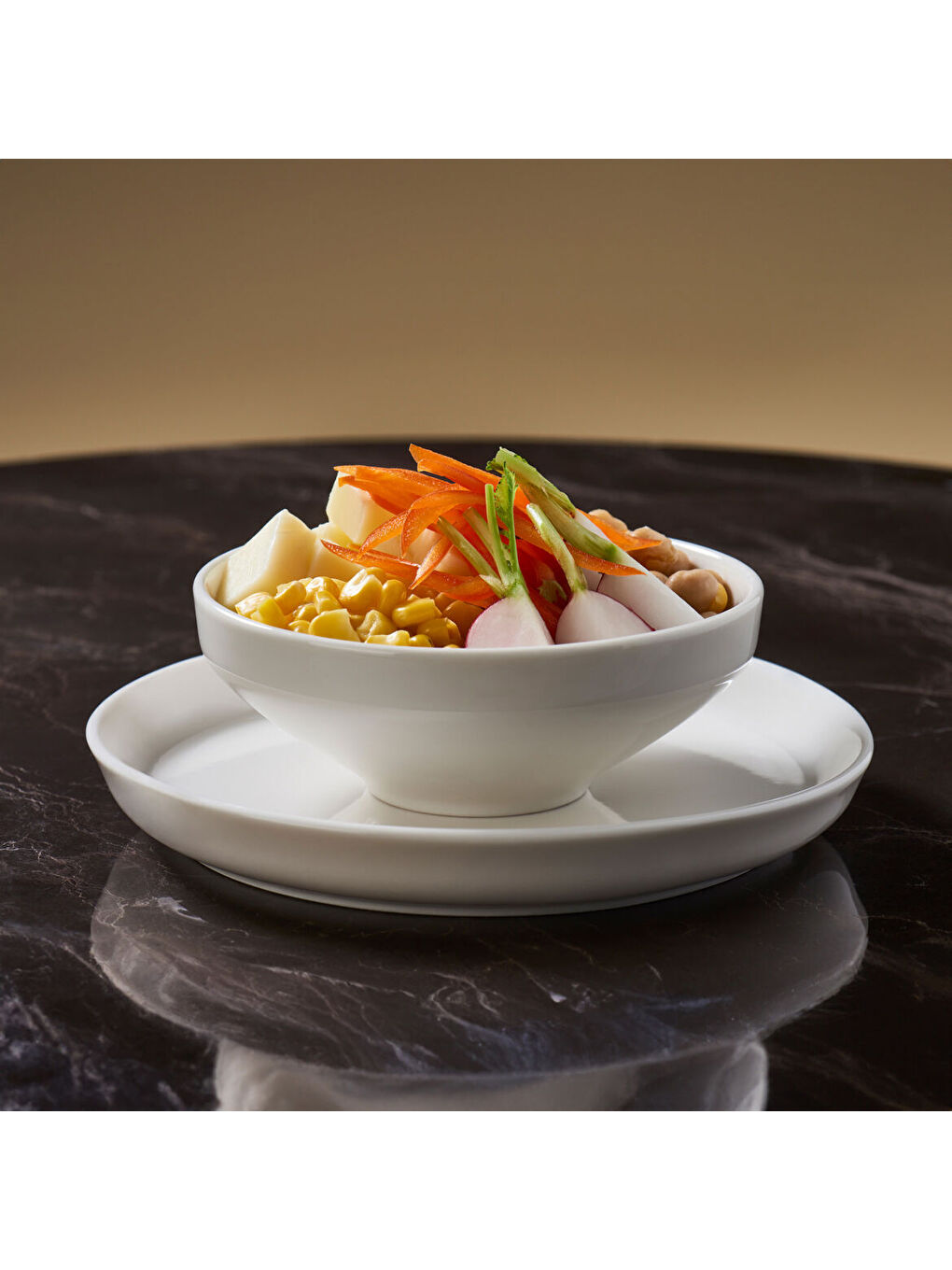 Ekru Bilbao 4 Parça 13 Cm Çorba Kasesi-1