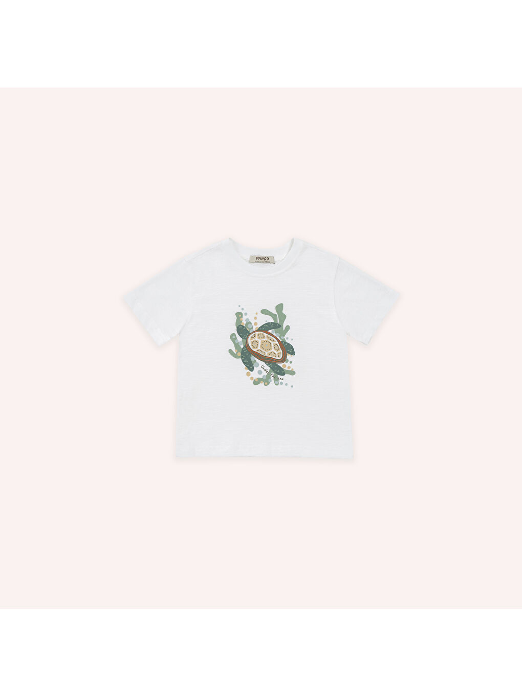 Erkek Çocuk Baskılı T-Shirt Beyaz