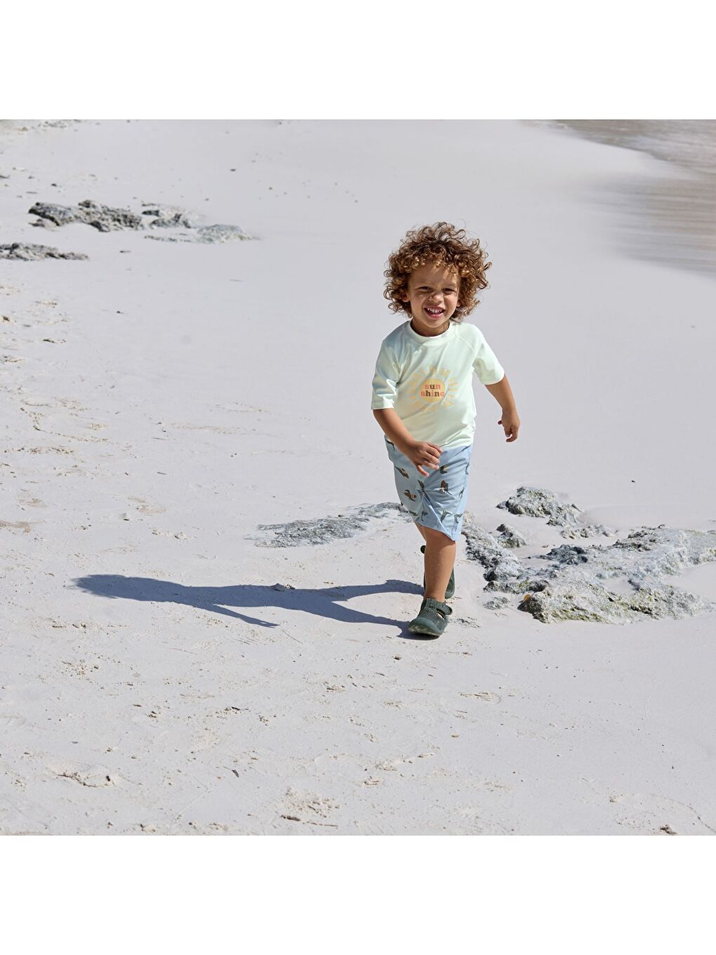 Mavi Crocodile UV Korumalı Mayo Şort Sky Blue-4