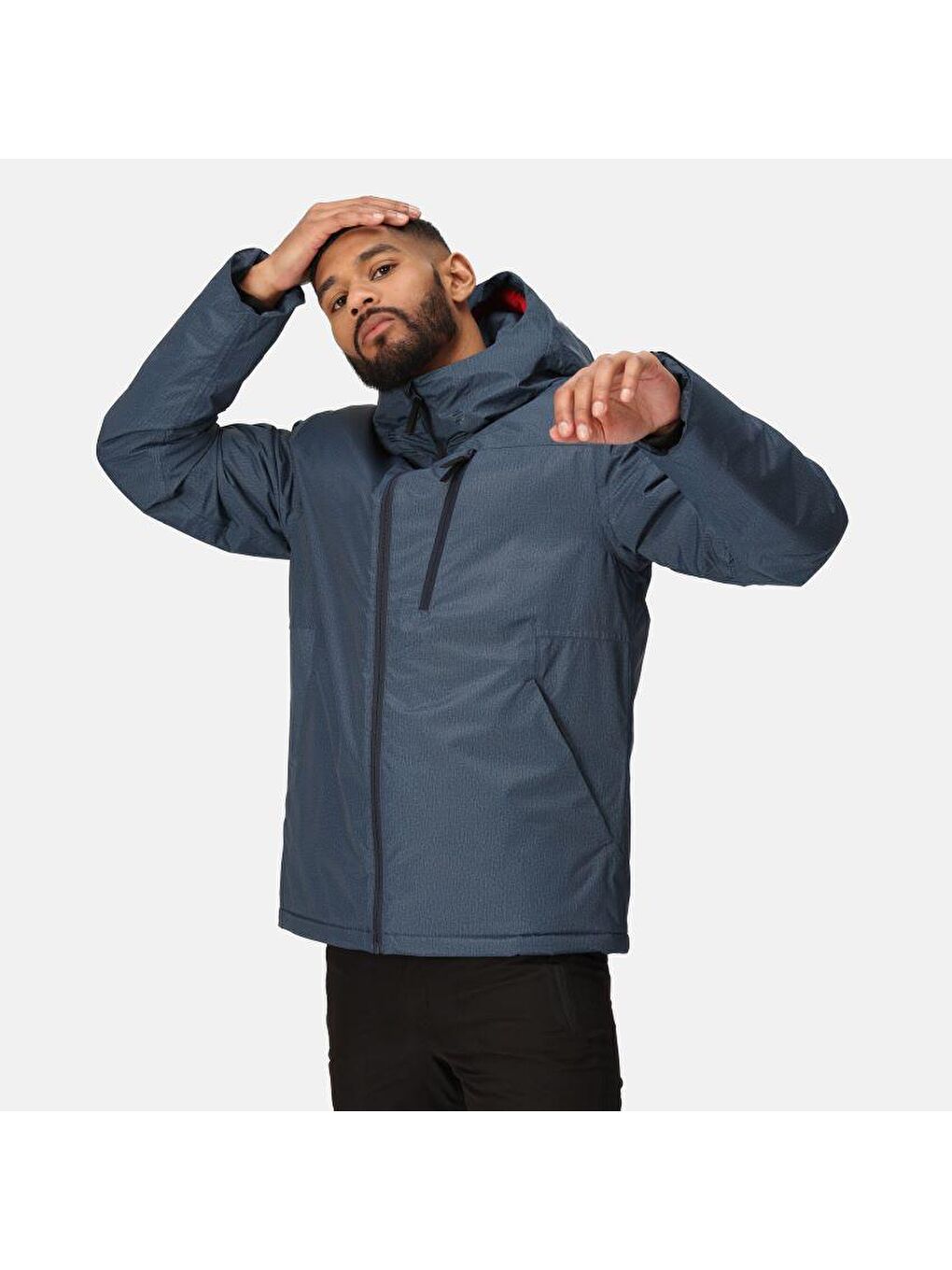 Regatta Mavi Regetta Harridge Waterproof Walking Jacket Erkek Mont Mavi RMP366