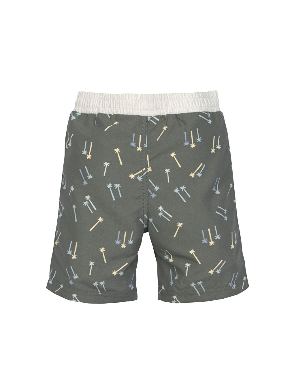 Yeşil Palms UV Korumalı Mayo Şort Deep Olive-1