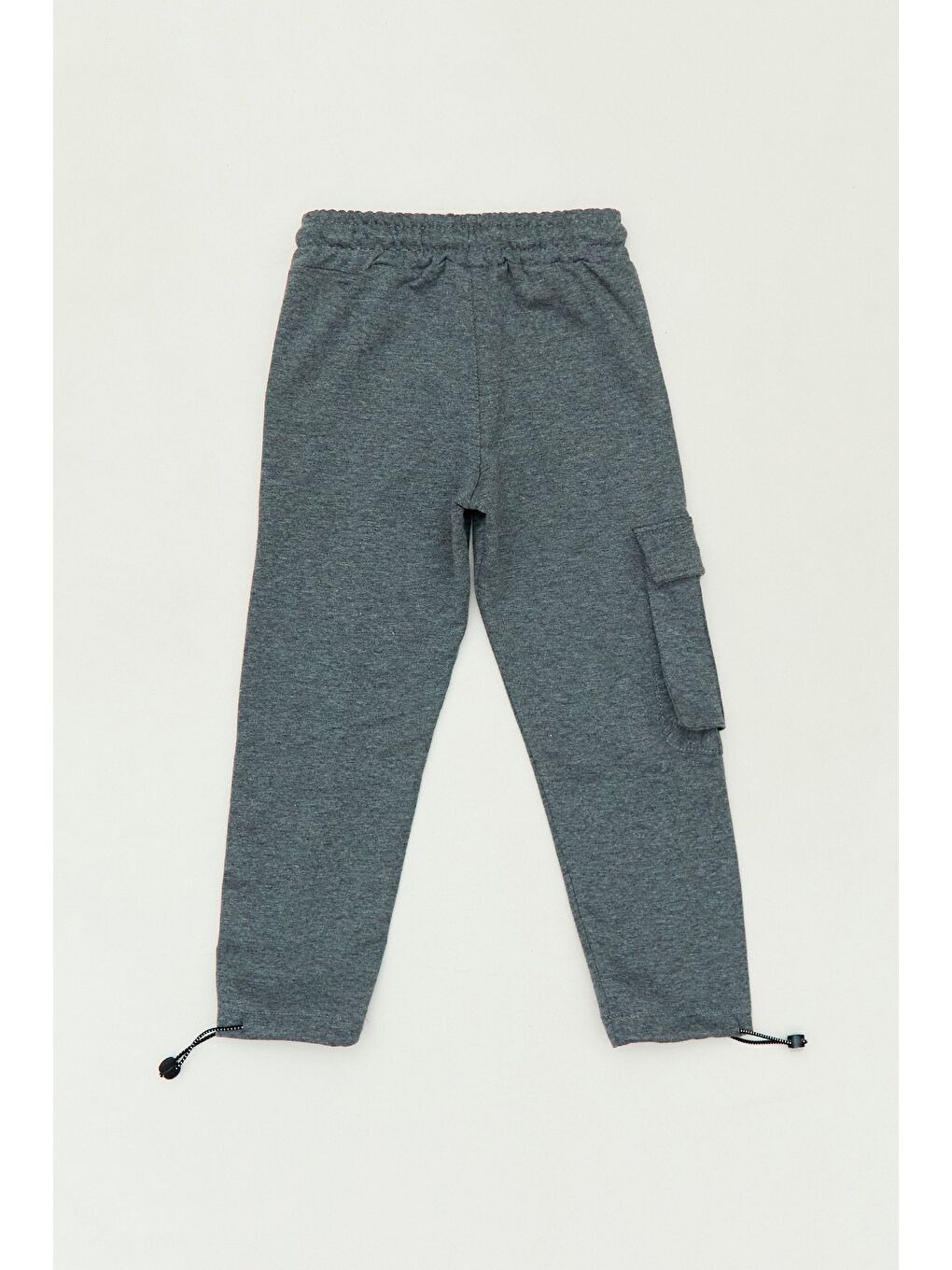 Antrasit Cebi Armalı Paçası Stoperli Erkek Çocuk Eşofman Altı-2