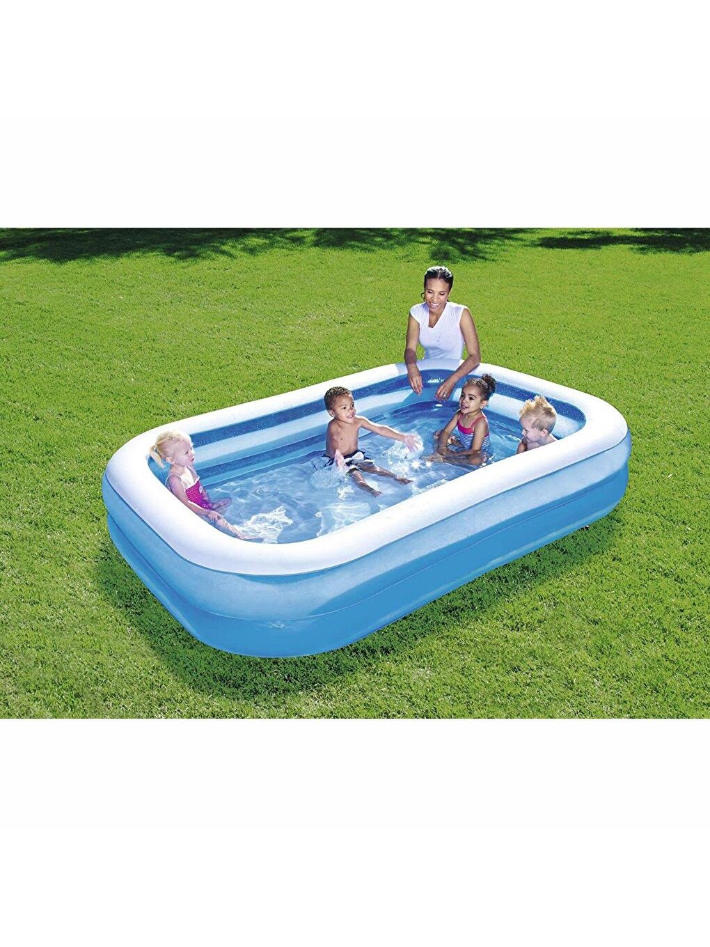 Mega Boy Dikdörtgen Şişme Havuz 262 x 175 x 51 cm KZL-BW54006 (GKO: 7539)-2