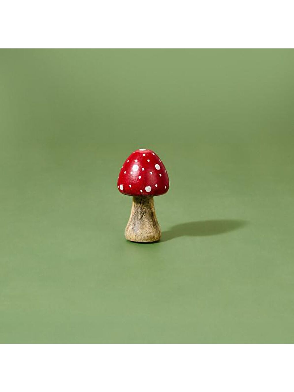 Kırmızı Mushroom Obje - 10 cm-2
