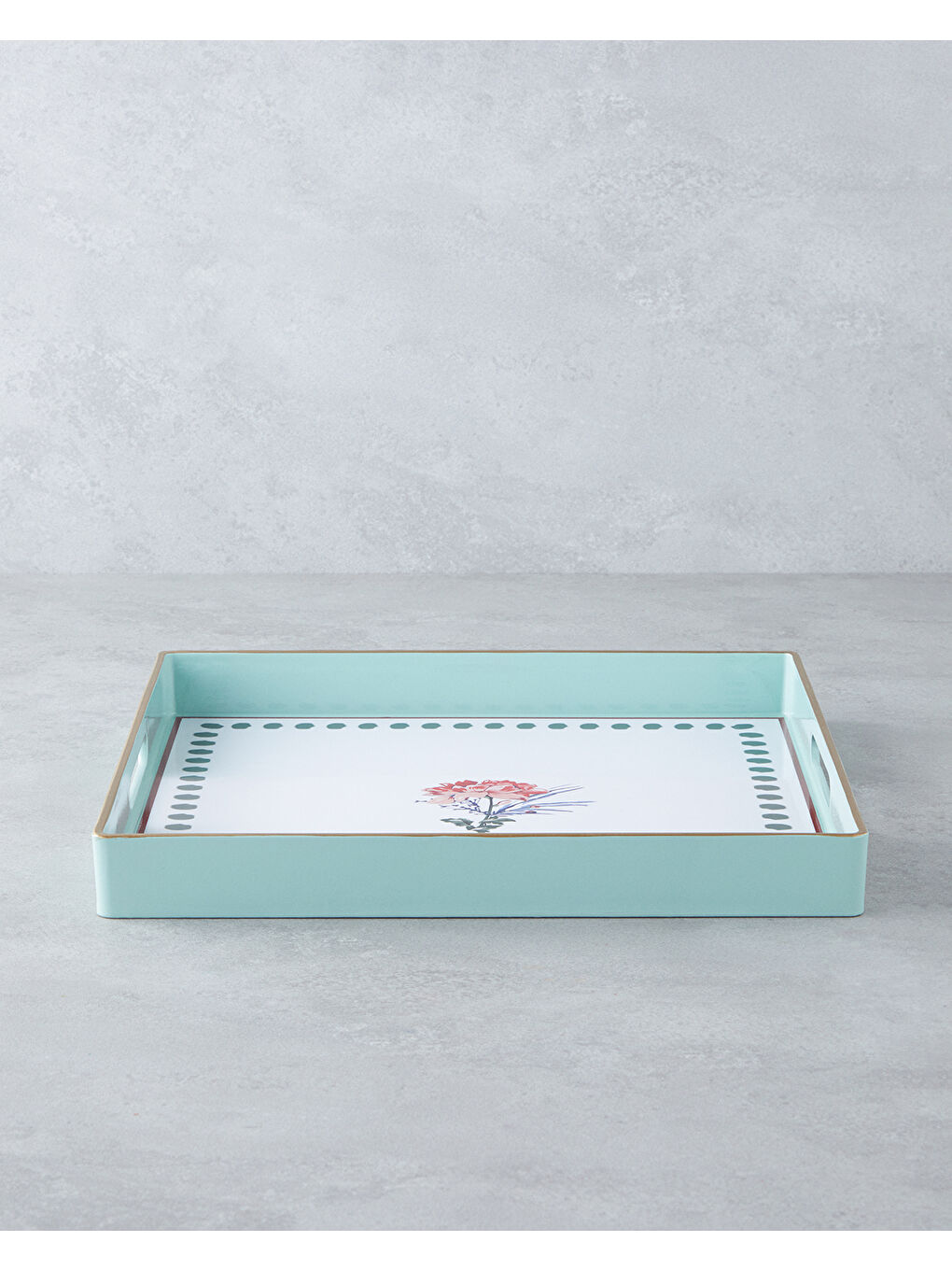 Elysian PP Tepsi 35,5x35,5 Cm Yeşil-1