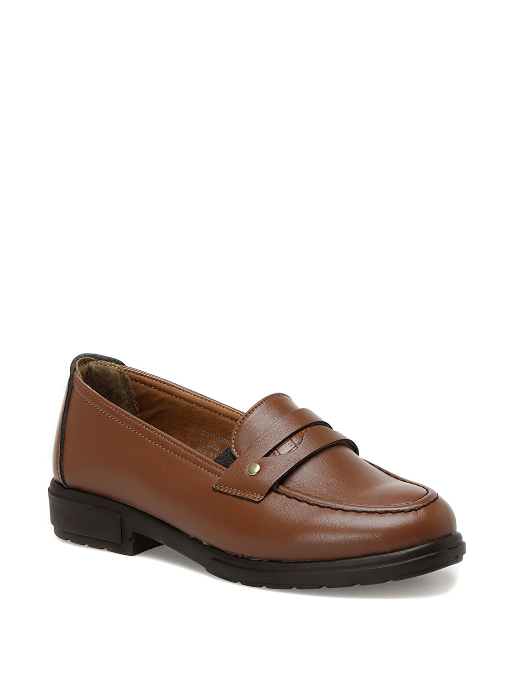 320022.Z 2PR Kahverengi Kadın Loafer-1
