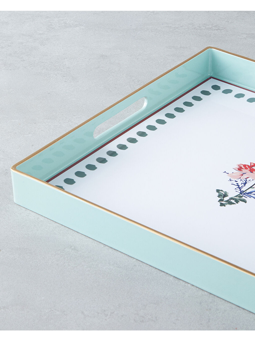 Elysian PP Tepsi 35,5x35,5 Cm Yeşil-2