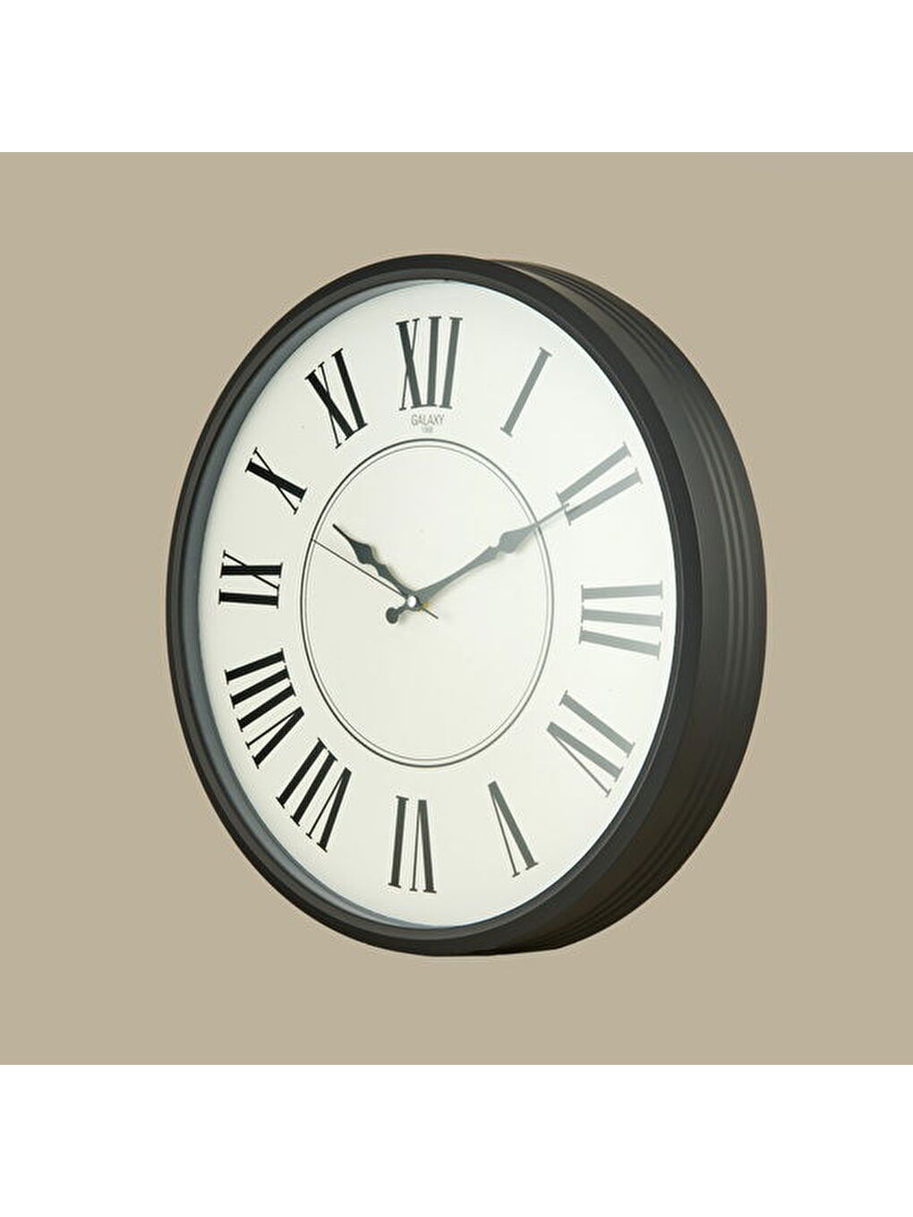 Exclusive Duvar Saati - Siyah / Beyaz - 50 cm-1