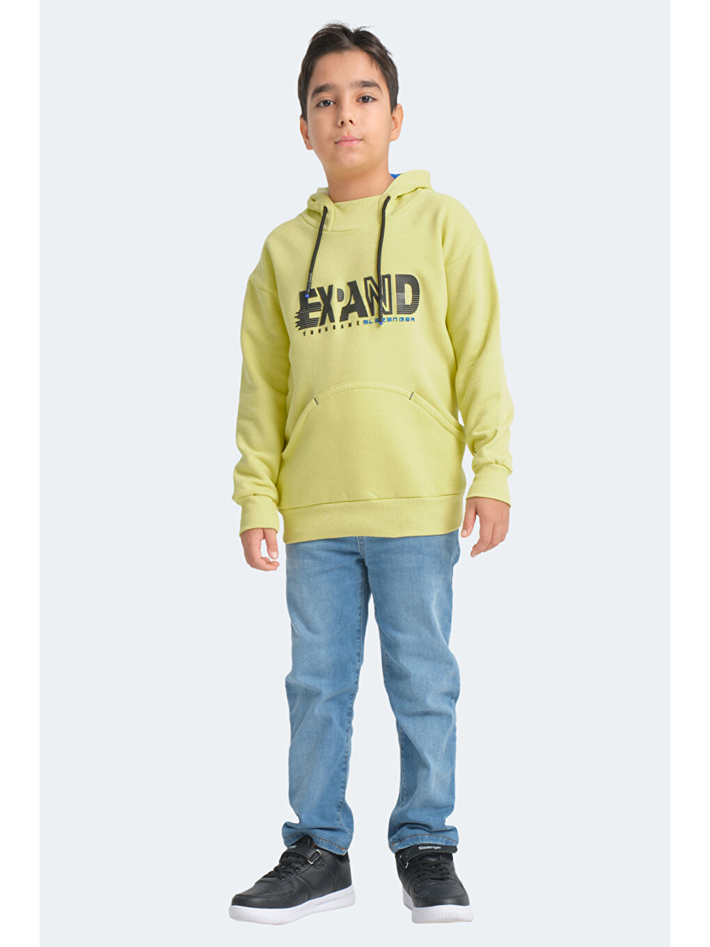 DILAY Unisex Çocuk Sweatshirt Sarı-6