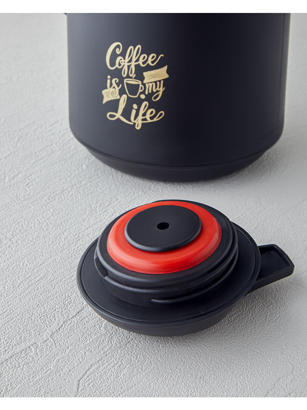 Good Mood Leora PP – Cam Termos 1L Siyah-2