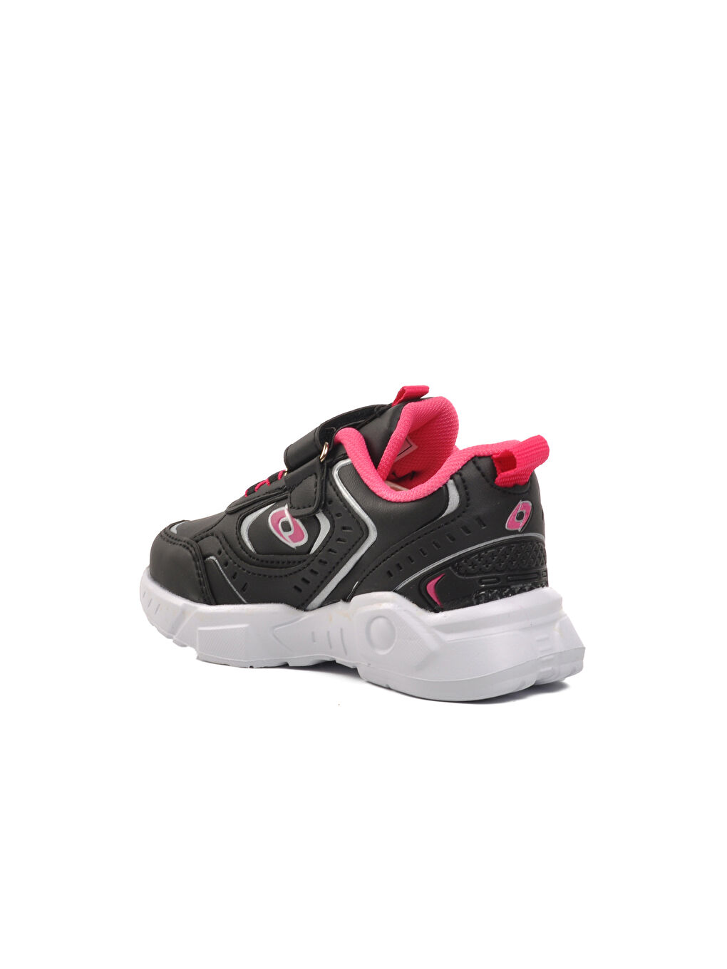 Ayakmod Siyah-Fuşya Cırrtlı Unisex Çocuk Sneaker 720-25K-F - 3