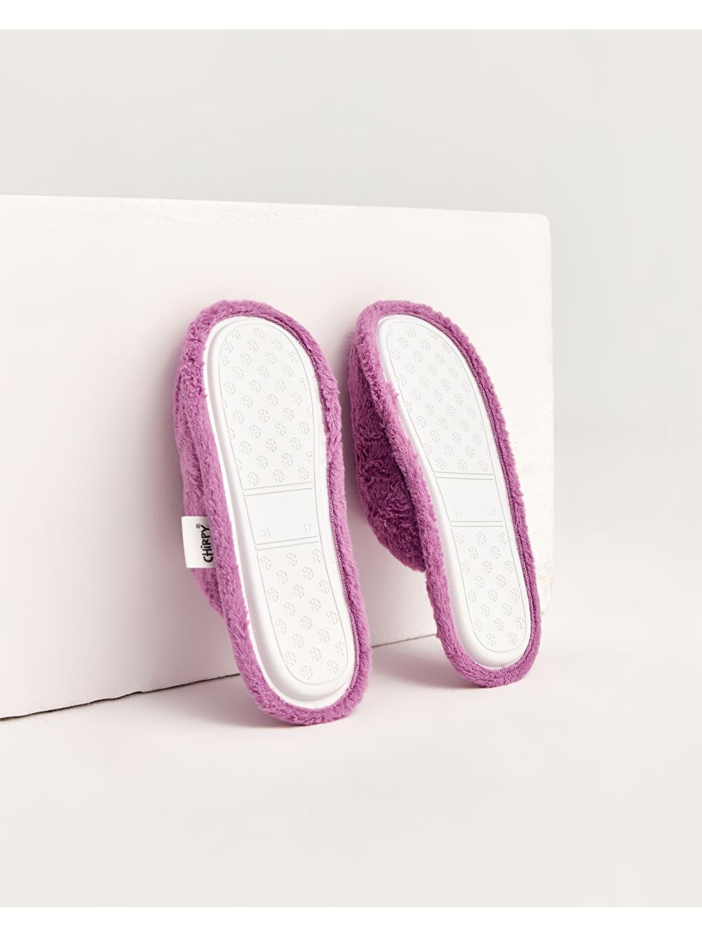 DAYS Nakışlı Mor Kadın Ev Terliği-2