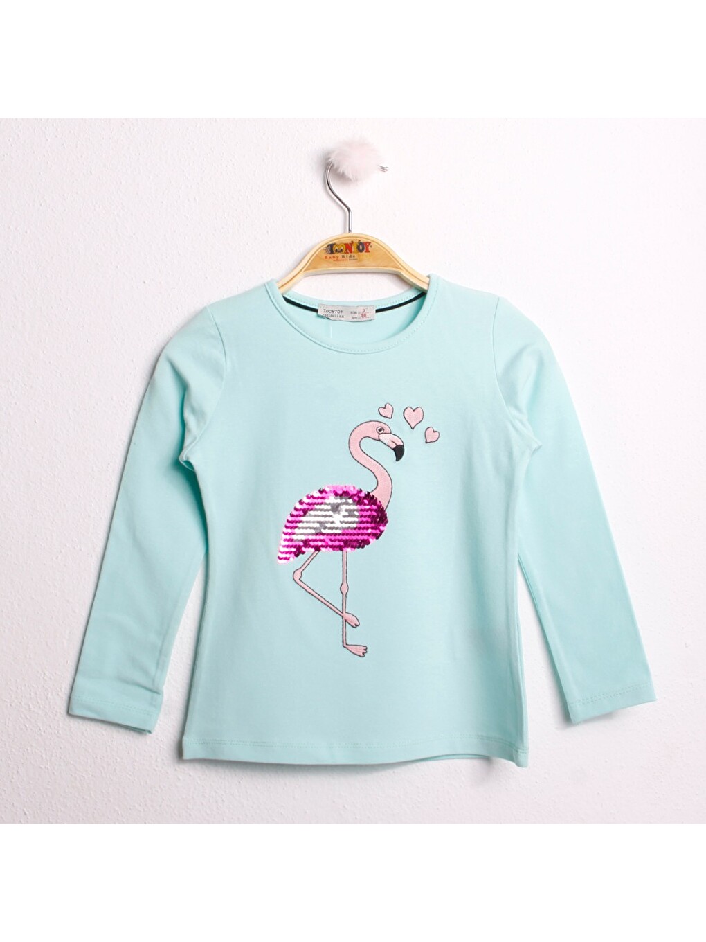 Yeşil Kız Çocuk Sweatshırt