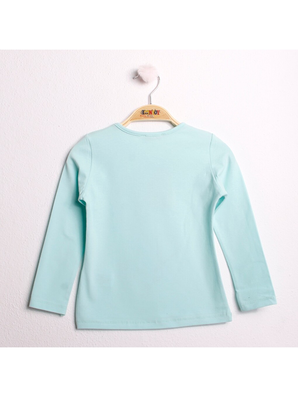 Yeşil Kız Çocuk Sweatshırt-1