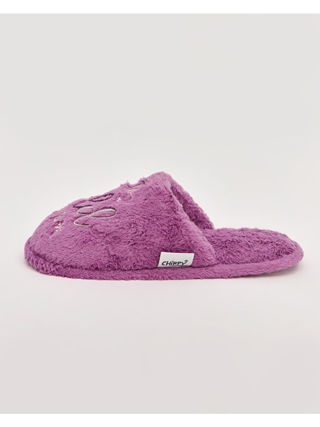 DAYS Nakışlı Mor Kadın Ev Terliği-4