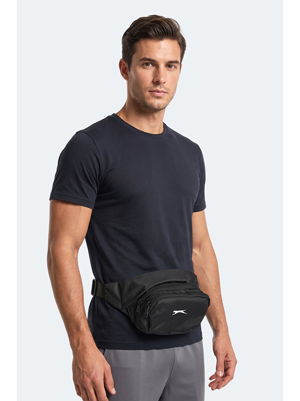 Gavea Unisex Siyah Bel Çantası-1