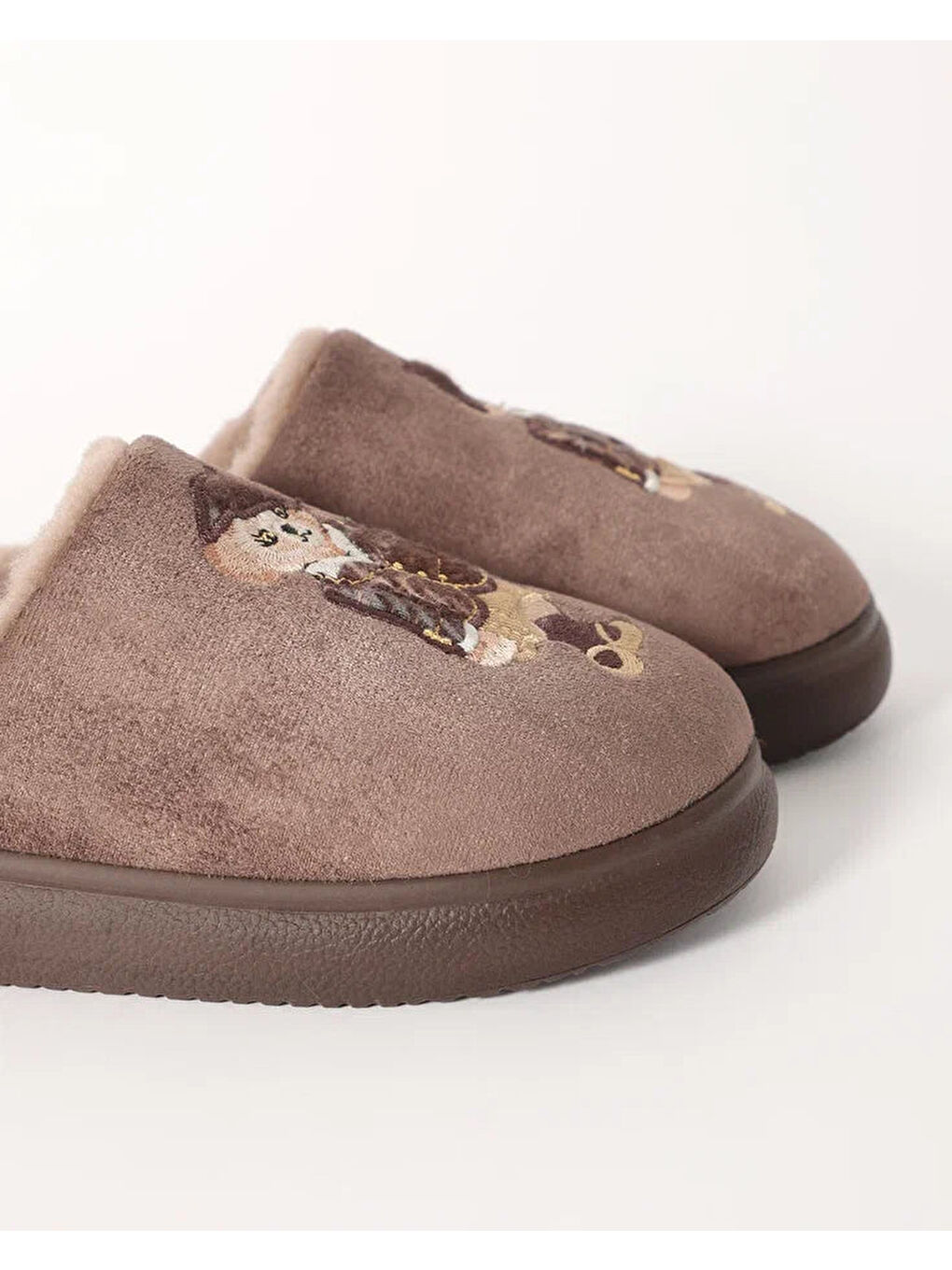 Bej Kadın Ev Ayakkabı - BERN-1