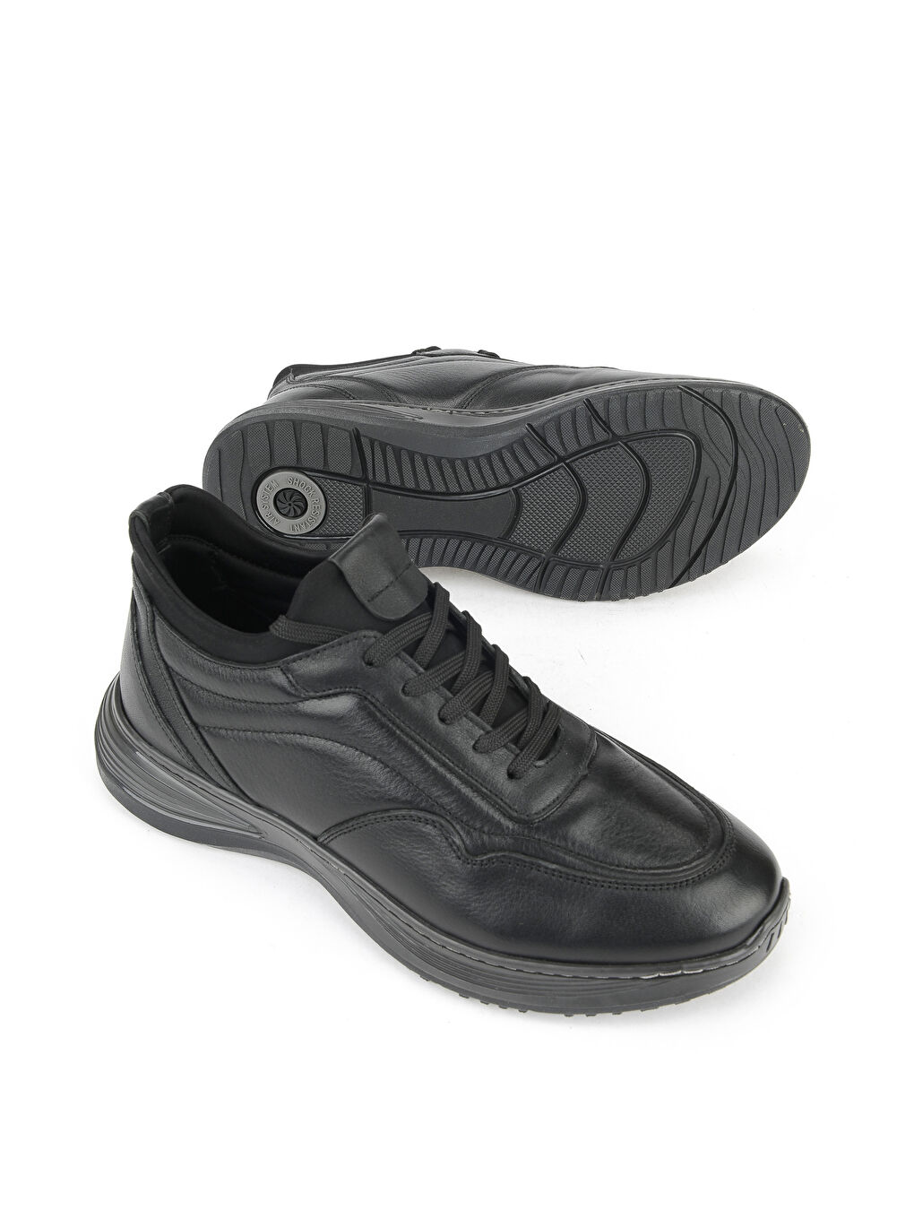 Erkek Hakiki Deri Ayakkabı 1531002Z3059 Siyah-3