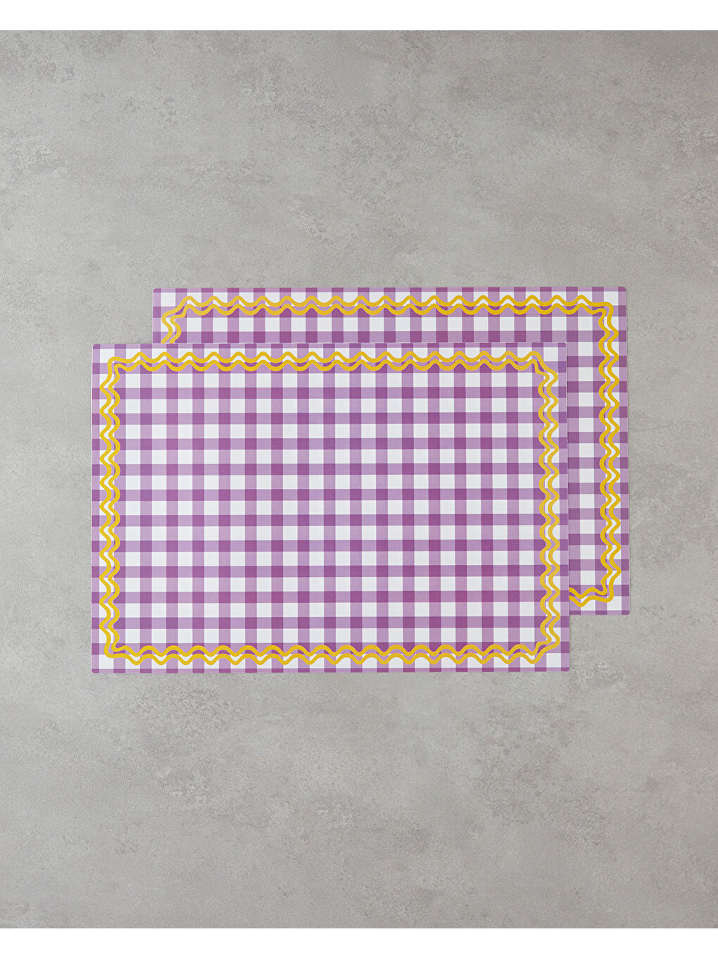 Sommertanz Polipropilen 2'li Amerikan Servis 29x42 cm Mor