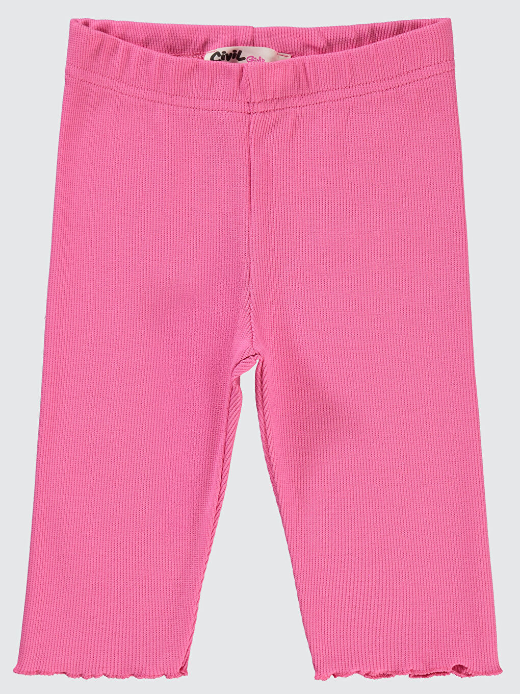 Girls Kız Çocuk Kısa Tayt 2-5 Yaş Fuşya