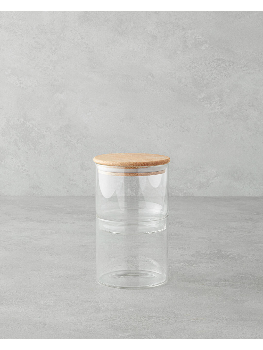 Bej Marilda Cam 2 Parça Baharatlık 10x12,5 cm Natural