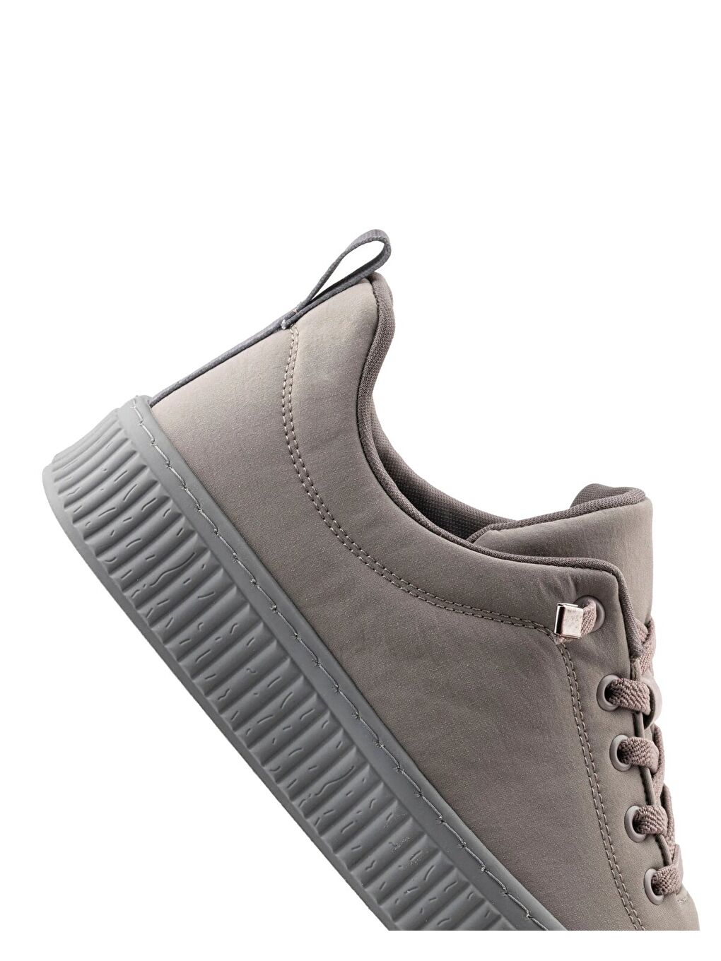 Gri Füme Keten Hafif Erkek Casual Ayakkabı Law M-3