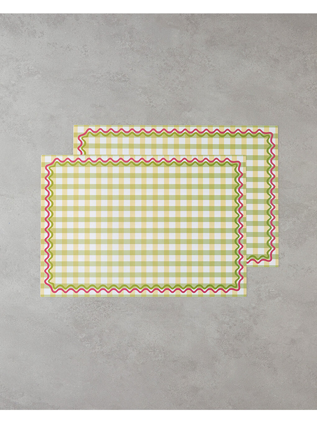 Sommertanz Polipropilen 2'li Amerikan Servis 29x42 cm Yeşil