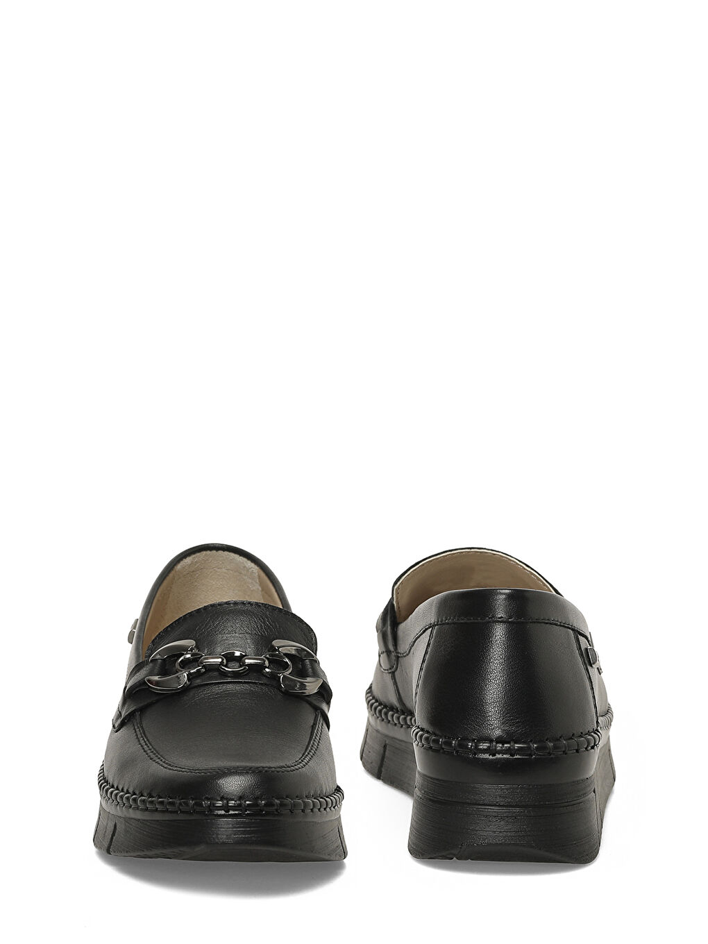 105701.Z6FX Siyah Kadın Loafer-4