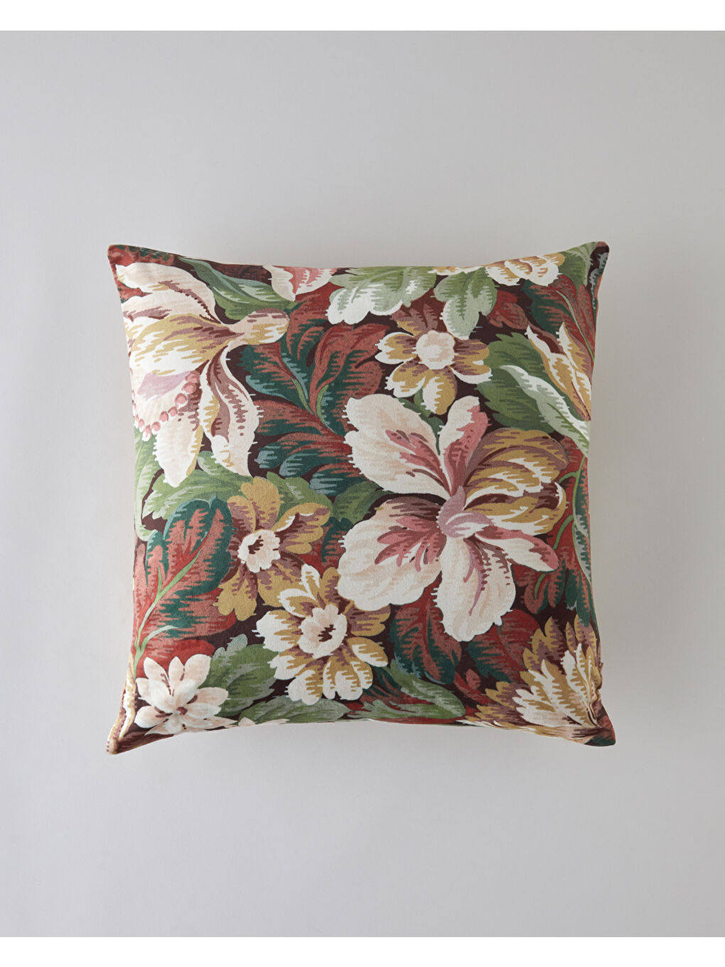 Beyaz Loretta Kırlent Kılıfı 45x45 cm Multicolor