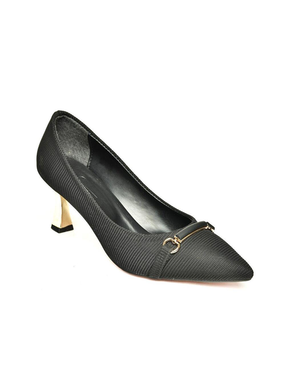 U6760374 Siyah Kadın Topuklu Ayakkabı-1