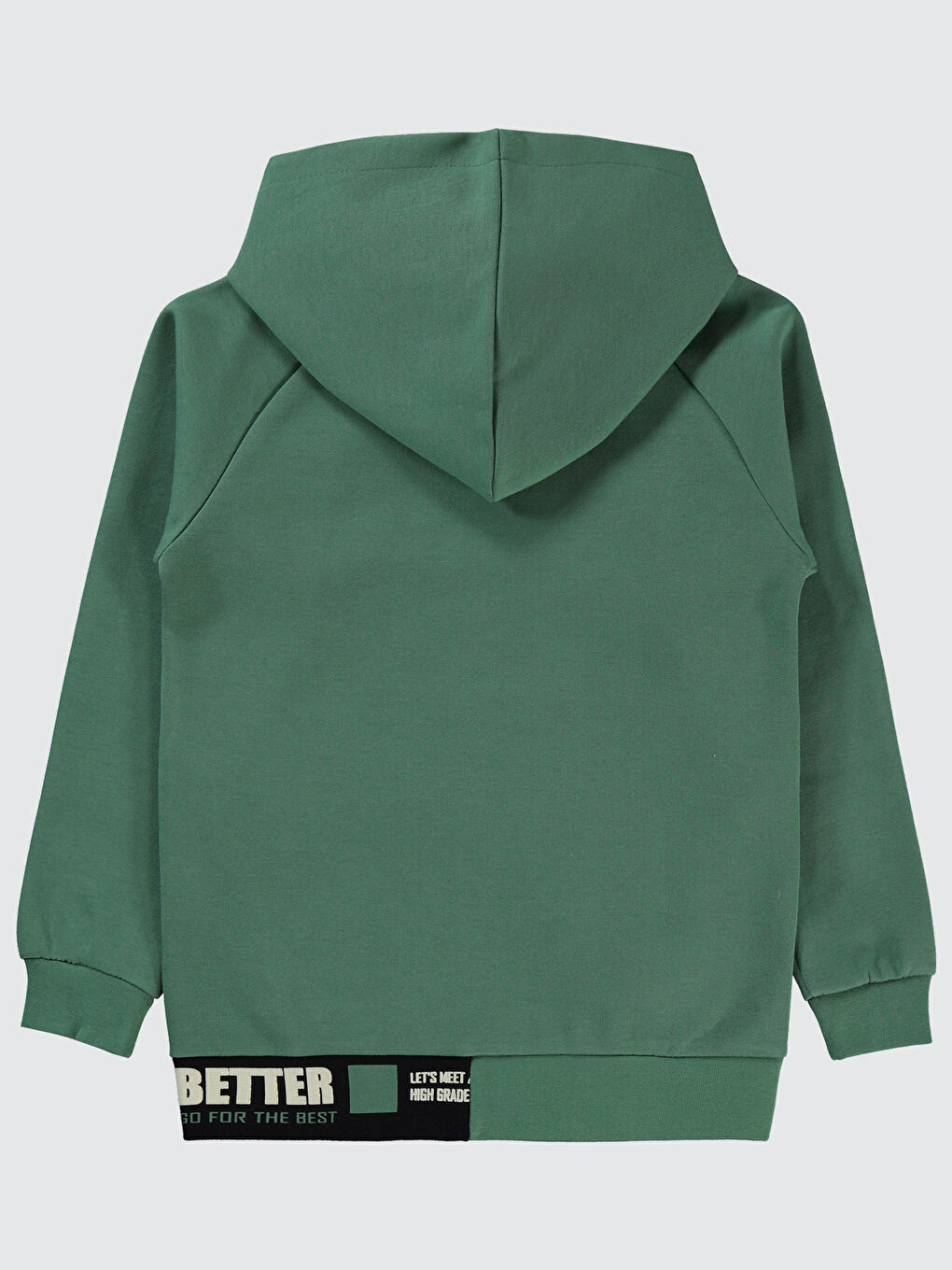 Boys Erkek Çocuk Sweatshirt 6-9 Yaş Soft Haki-1