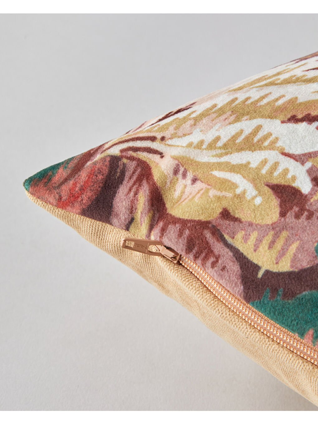 Beyaz Loretta Kırlent Kılıfı 45x45 cm Multicolor-1