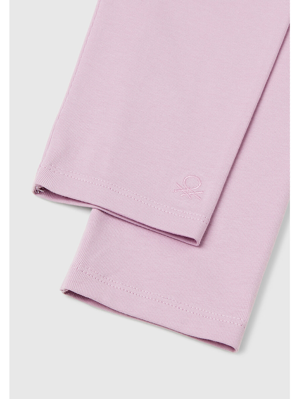 Kız Çocuk Lila Benetton Logolu Uzun Tayt-2