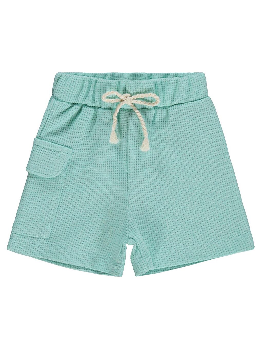 Baby Düz Cepli 6-18 Ay Şort - Yeşil 12-18 Ay