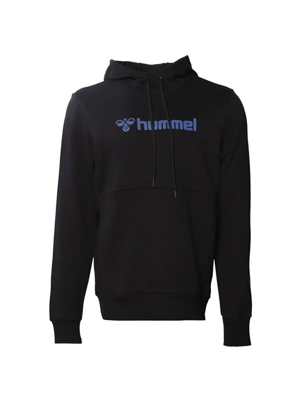 Hummel Siyah June Erkek Siyah Baskılı Kapüşonlu Sweatshirt