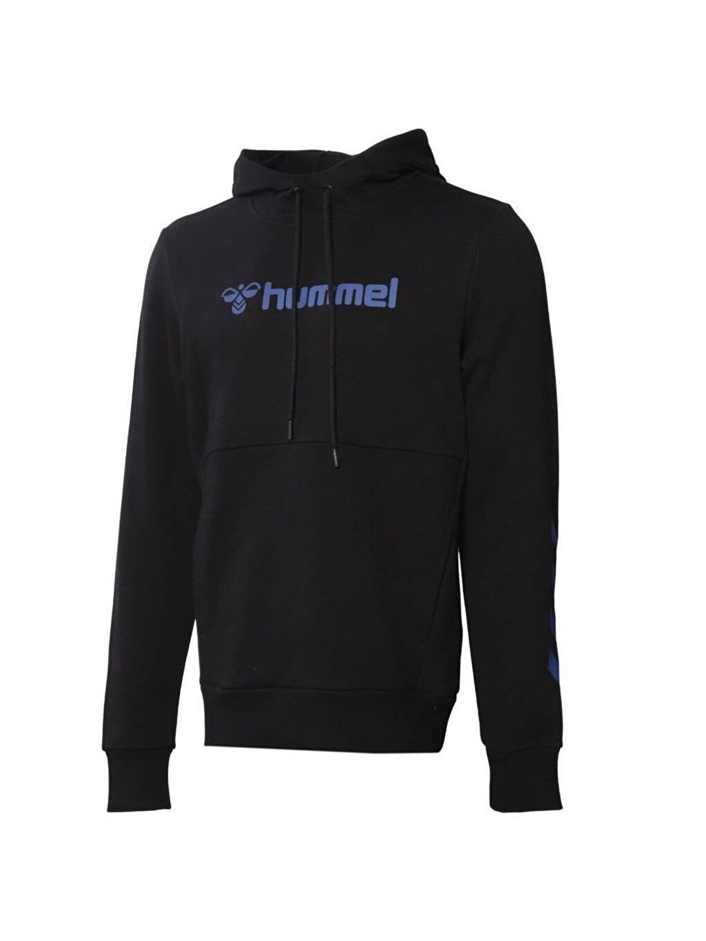 Hummel Siyah June Erkek Siyah Baskılı Kapüşonlu Sweatshirt - 1