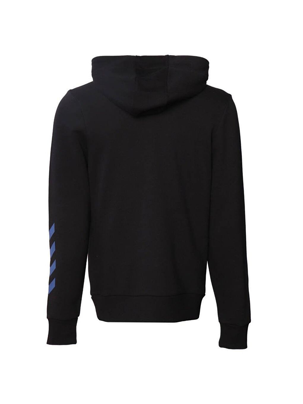 Hummel Siyah June Erkek Siyah Baskılı Kapüşonlu Sweatshirt - 2